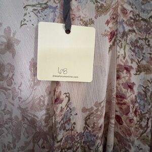 Dress Forum Floral Maxi Dress - Pink and Blue